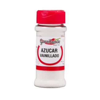 Bote de 70 gr de azucar vainillado Garaikunde