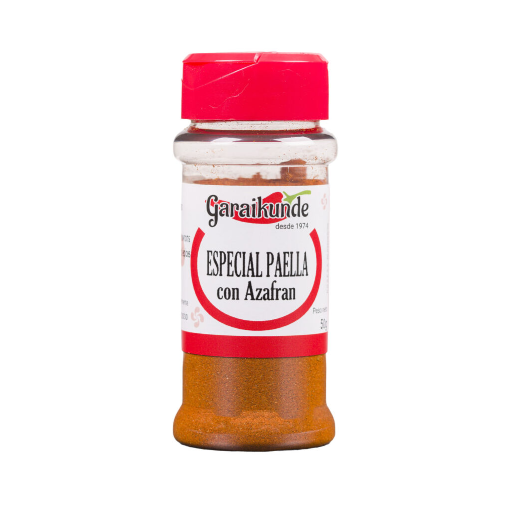 Producto Especial paella con azafrán