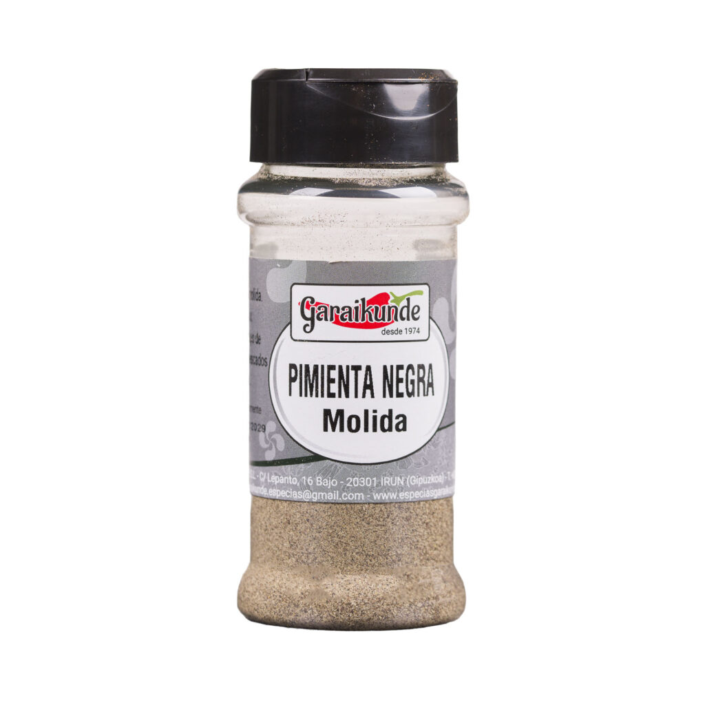 Producton Pimienta negra molida