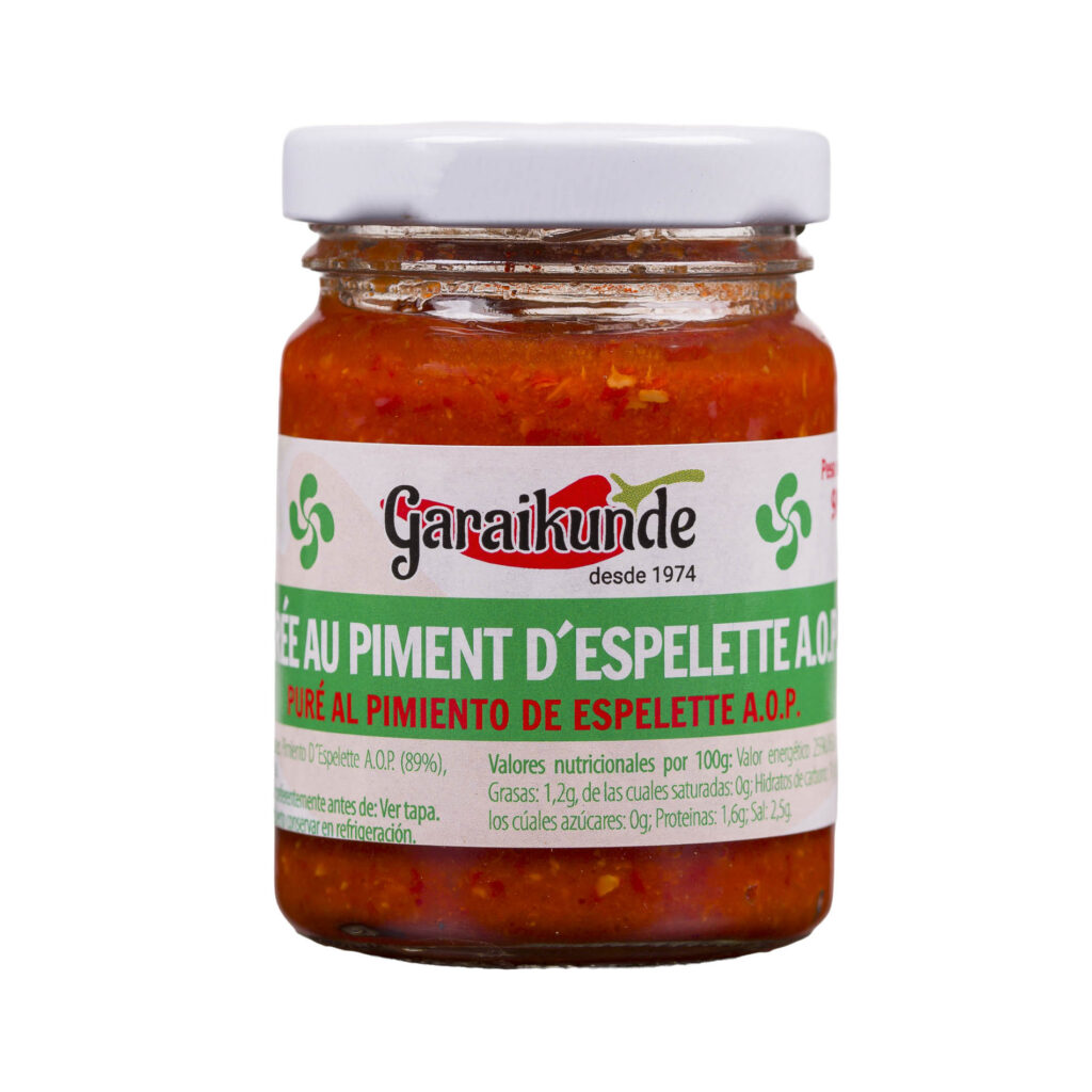 Producto Puré al Pimiento de Espelette A.O.P.